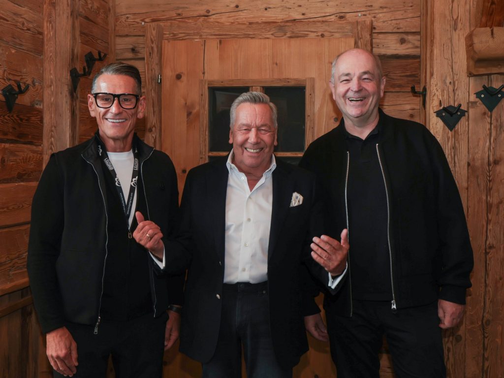 04.06.2026, Schladming, AUT, Unterwegs in Steiermark, Konzert, SummerOpening Schladming 2026, Roland Kaiser, im Bild Roland Kaiser, Klaus Leutgeb, Dieter Semmelmann, Pressefoto Scharinger © 2026, PhotoCredit D. Scharinger